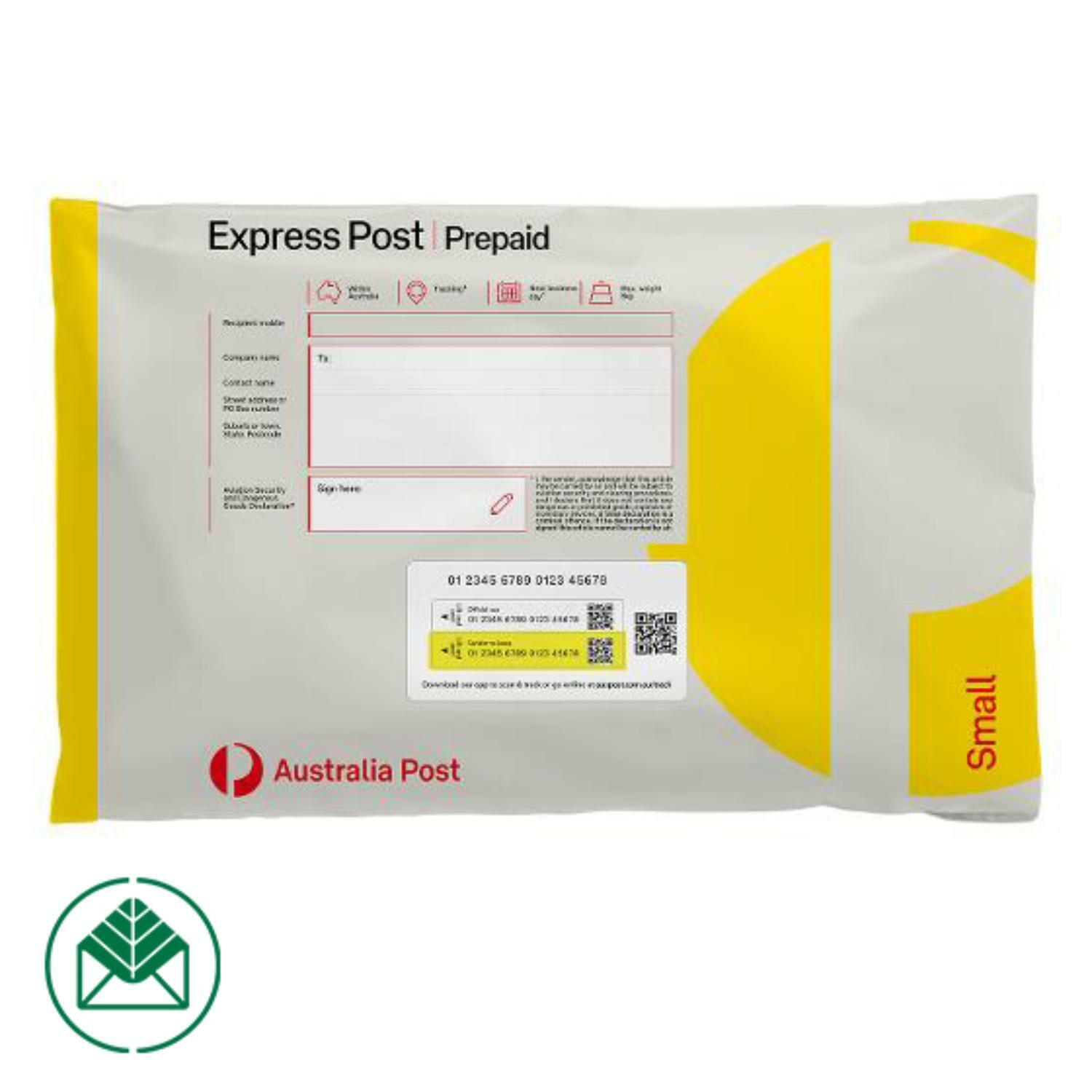 Australia Post Express Post Small Satchel – 100 Pack